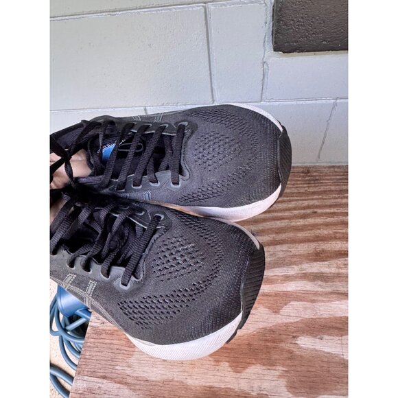 Asics Womens Running Shoes Size 9 Black & White Mesh Upper Lightweight Cushion S - Picture 8 of 9